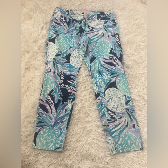 Lilly Pulitzer Kelly Pants - size 14 - Picture 2 of 10